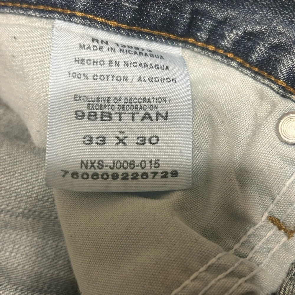 Wrangler Original Relaxed Boot Cut Denim Jeans‎ Mens Size 33 X 30